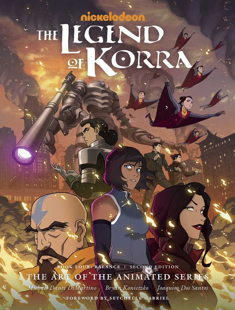 Legend Of Korra Art Animated Hardcover Book 04 Balance 2ND Edition