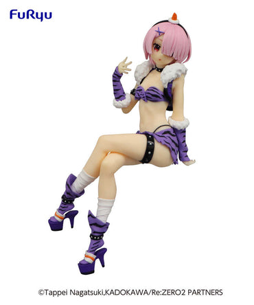 Re Zero Starting Life Ram Demon Noodle Stop Figure Another Ver