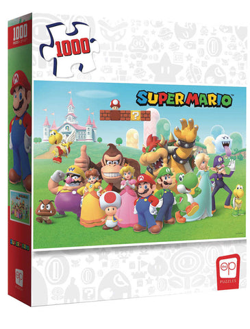 Super Mario Mushroom Kingdom 1000 Pc Puzzle