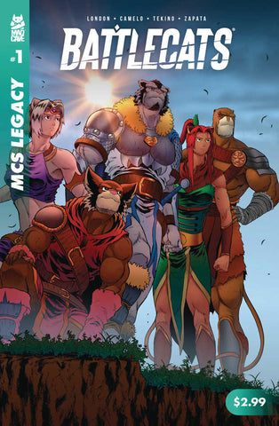 Mad Cave Studios Legacy Battlecats #1 Cover A Camelo