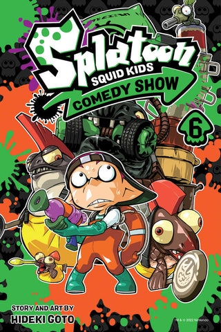 Splatoon Squid Kids Comedy Show Graphic Novel Volume 06 - Anime Imports LLC