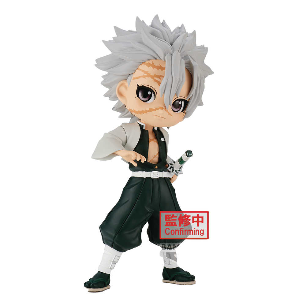 Demon Slayer Kimetsu Q-Posket Sanemi Shinazugawa Figure Ver A (