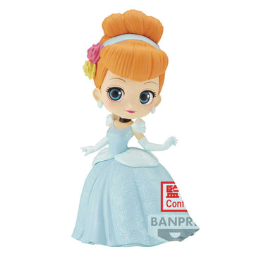 Disney Char Q-Posket Cinderella Flower Style Figure Ver A