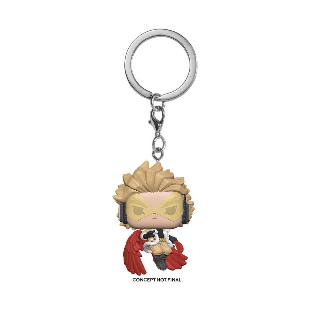 Pocket Pop My Hero Academia Hawks Keychain