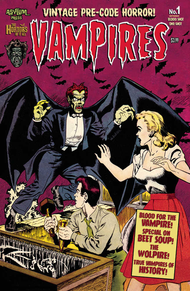 Vampires Blood Shot One Shot Cover A Check (Mature)