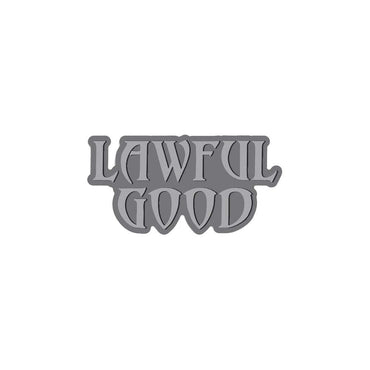 Moral Alignment Lawful Good Enamel Pin