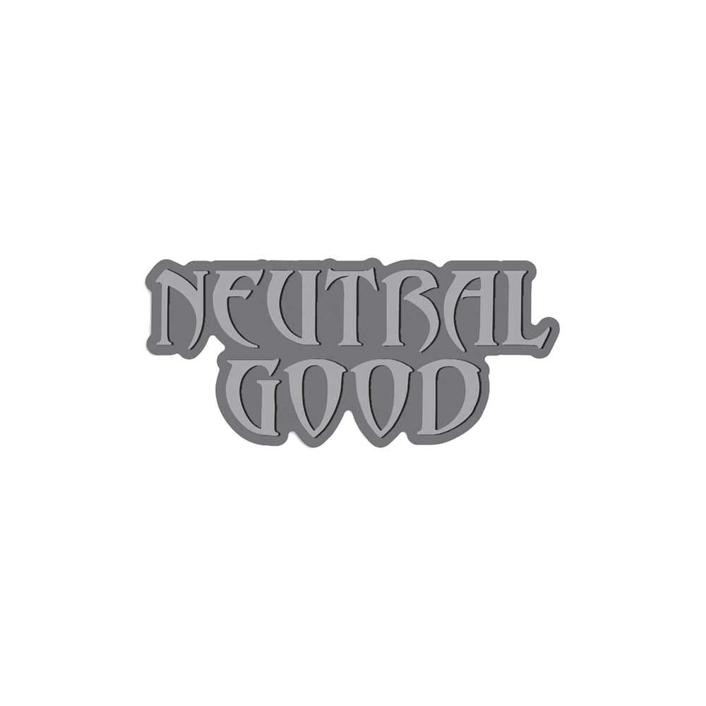 Moral Alignment Neutral Good Enamel Pin