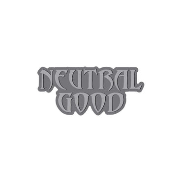 Moral Alignment Neutral Good Enamel Pin