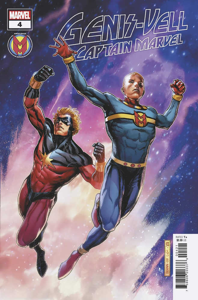 Genis-Vell Captain Marvel #4 (Of 5) Cheung Miracleman Variant
