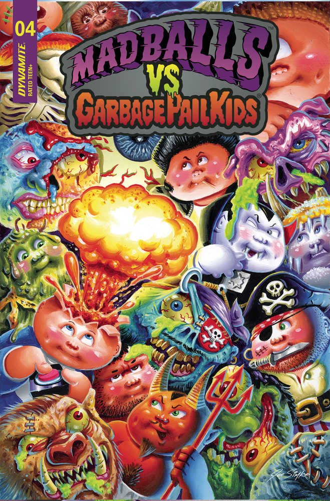 Madballs vs Garbage Pail Kids #4 Cover A Simko