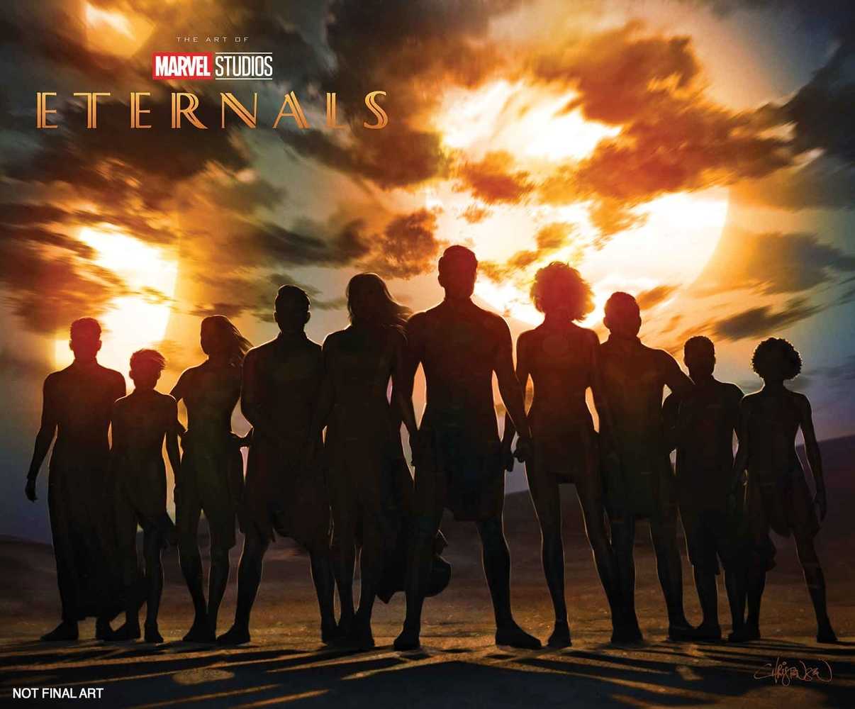 Marvel Studios Eternals Hardcover Art Of The Movie