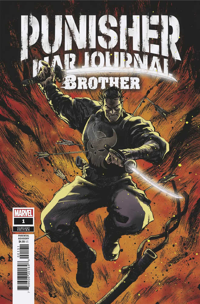 Punisher War Journal Brother #1 Superlog Variant