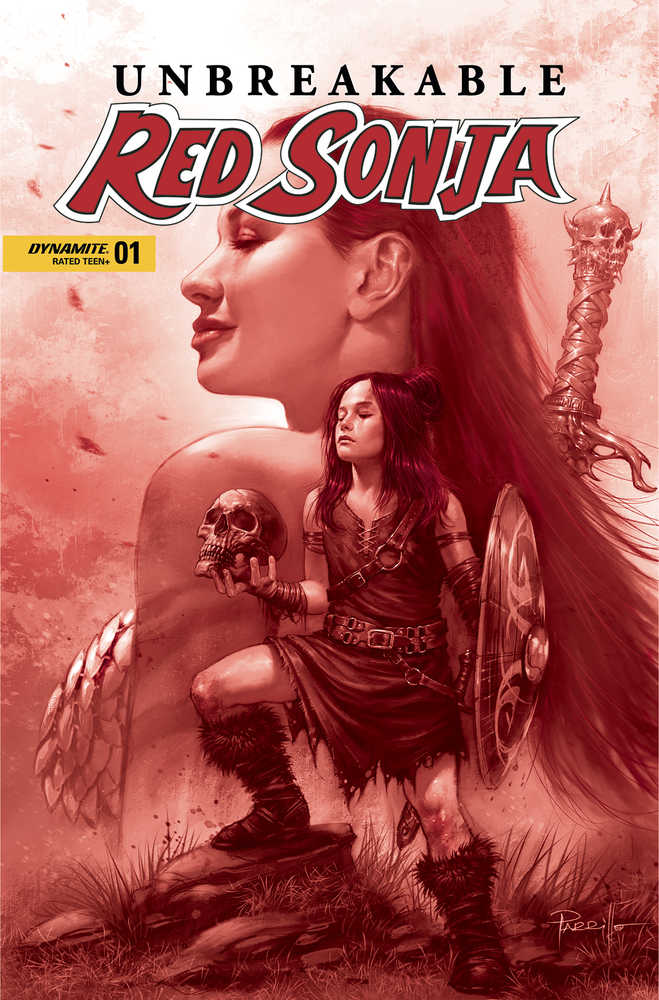 Unbreakable Red Sonja #1 Cover H 10 Copy Variant Edition Parrillo Tint