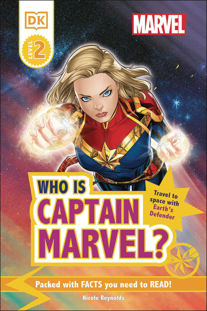 Who Is Capt Marvel Dk Reader Level 2 Softcover