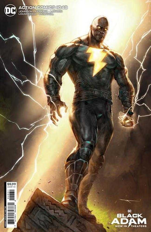 Action Comics #1048 Cover C Ivan Tao Black Adam Movie Card Stock Variant (Kal-El Returns)