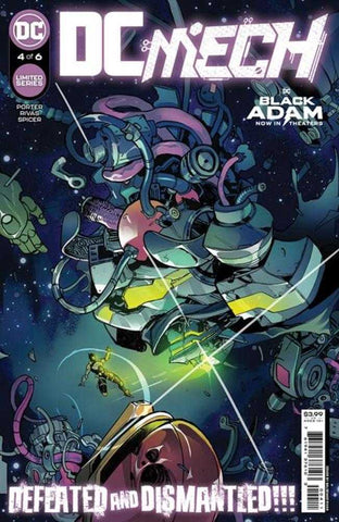 DC Mech #4 (Of 6) Cover A Baldemar Rivas