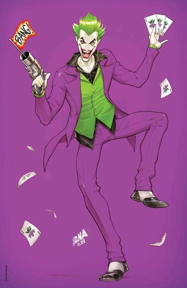 Joker The Man Who Stopped Laughing #1 Cover D David Nakayama Madness Foil Variant