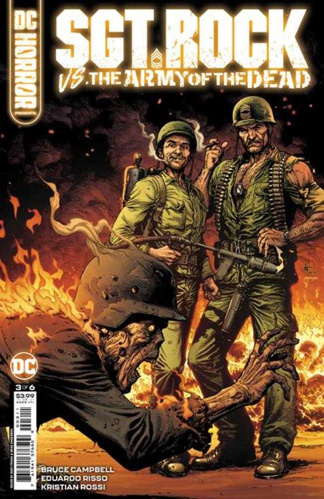 DC Horror Presents Sgt Rock vs The Army Of The Dead #3 (Of 6) Cover A Gary Frank (Mature)