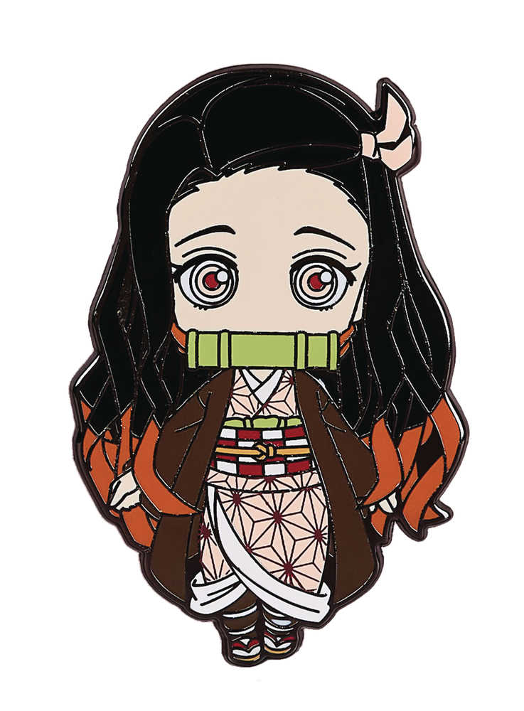 Demon Slayer Kimetsu Nezuko Kamado Nendoroid Pin