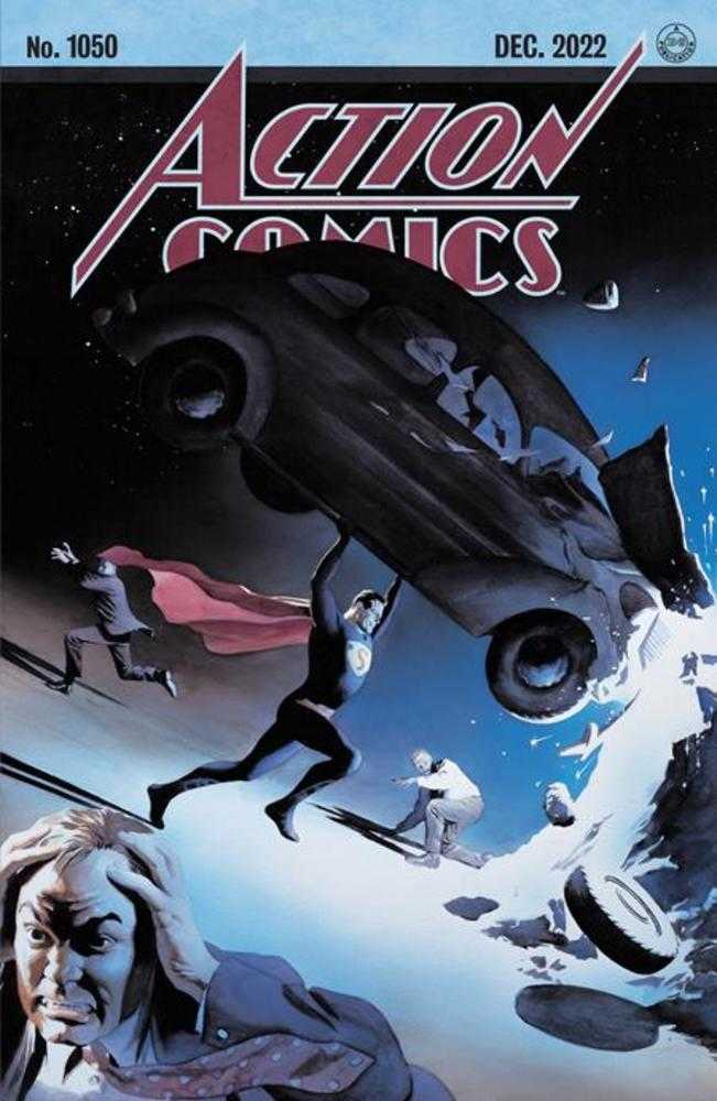 Action Comics #1050 Cover S Alex Ross Foil Card Stock Variant