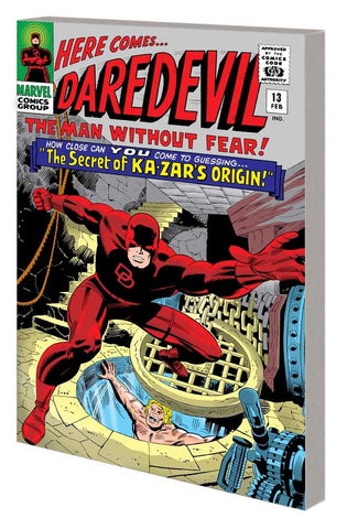 Mighty Marvel Masterworks Daredevil Graphic Novel TPB Volume 02 Direct Market Variant Alone Against Under