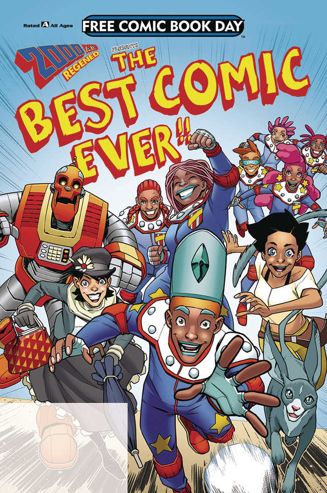 Free Comic Book Day 2023 2000 Ad Presents The Best Comic Ever
