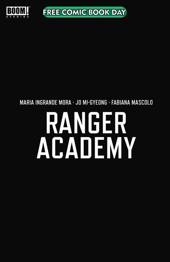 Free Comic Book Day 2023 Ranger Academy Preview