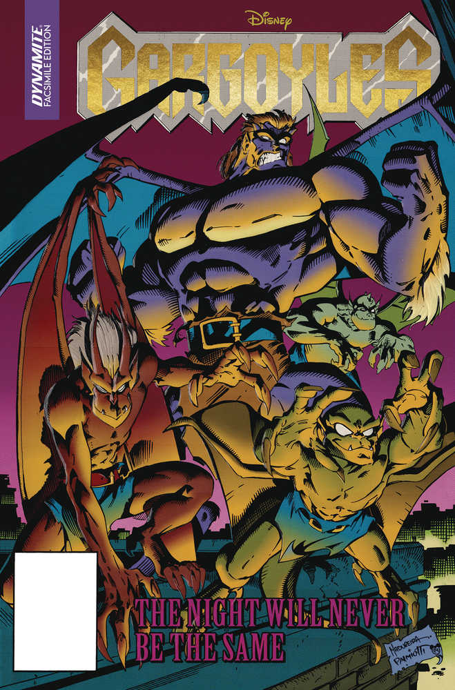 Gargoyles #1 Facsimile Gold Foil Edition