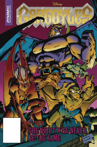 Gargoyles #1 Facsimile Gold Foil Edition