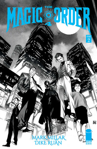 Magic Order 4 #2 (Of 6) Cover B Ruan Black & White (Mature)