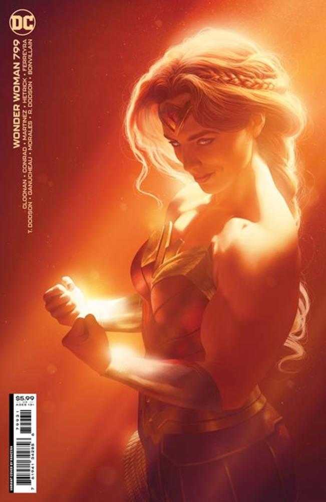 Wonder Woman #799 Cover B Rahzzah Card Stock Variant