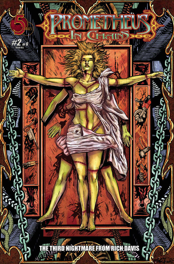 Prometheus In Chains #2 Cover A Les Lindon (Mature)