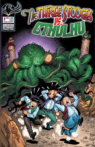 The Three Stooges vs Cthulhu #1 Cover A Shanower
