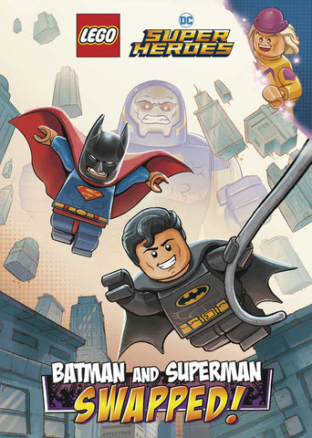 Batman & Superman Swapped Lego DC Hardcover
