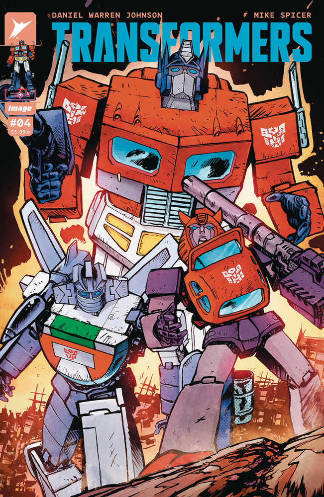 Transformers #4  Cover A Daniel Warren Johnson & Mike Spicer