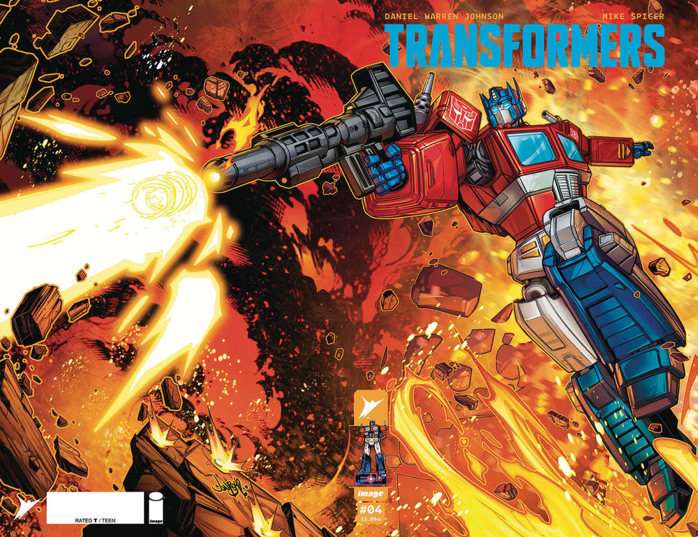 Transformers #4  Cover B Jonboy Meyers Wraparound Variant