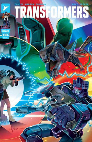Transformers #4  Cover C 1 in 10 Orlando Arocena Variant