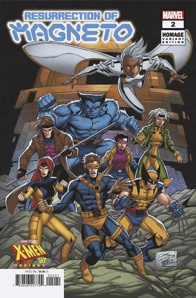 Resurrection Of Magneto 2 Ron Lim X-Men 97 Homage Variant [Fhx]