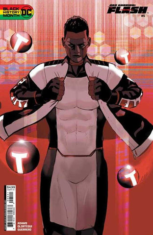 Jay Garrick The Flash #5 (Of 6) Cover D Nikolas Draper-Ivey Black History Month Card Stock Variant