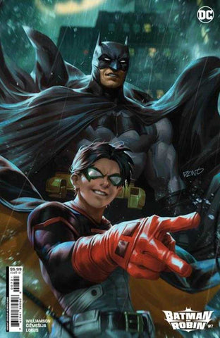 Batman And Robin #7 Cover B Derrick Chew Card Stock Variant
