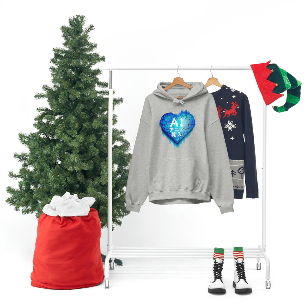 Anime Imports Frozen Heart Logo Unisex Heavy Blend™ Hooded Sweatshirt
