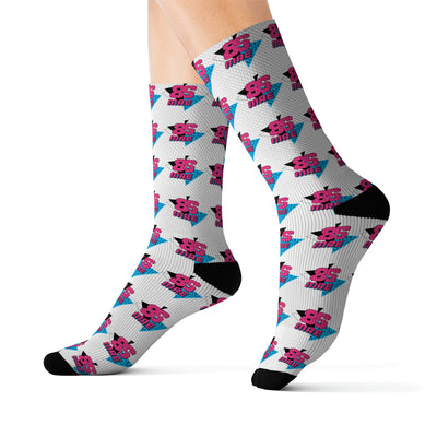 80's Made Me Sublimation Socks