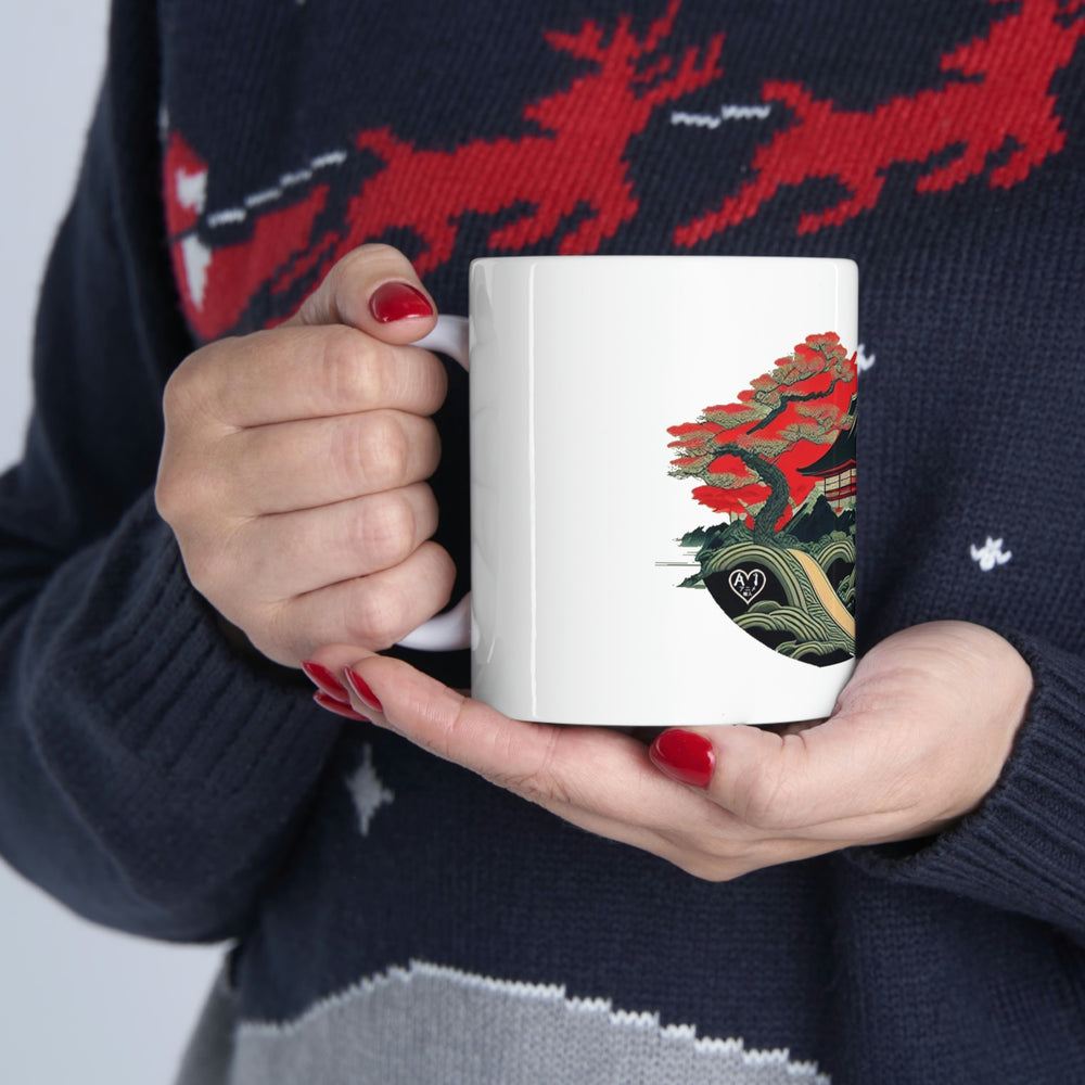 Forgotten Temple Ceramic Mug 11oz