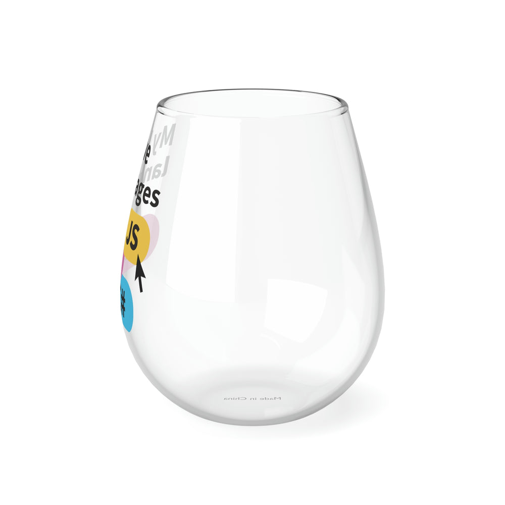 Programmer Stemless Wine Glass, 11.75oz