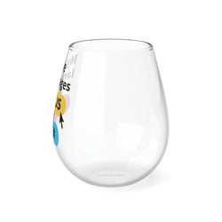 Programmer Stemless Wine Glass, 11.75oz