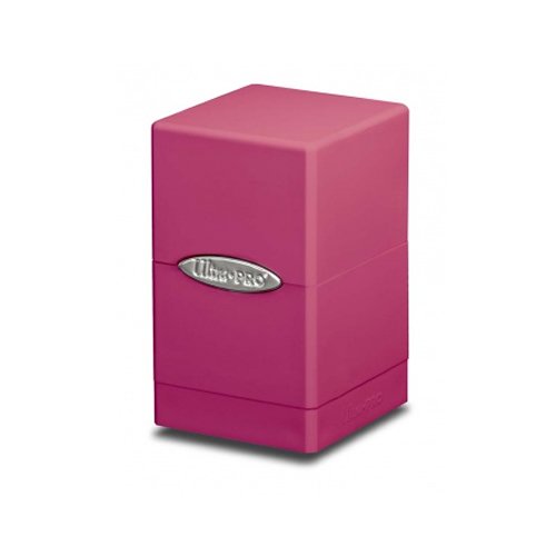 Satin Tower Deck Box: Pink