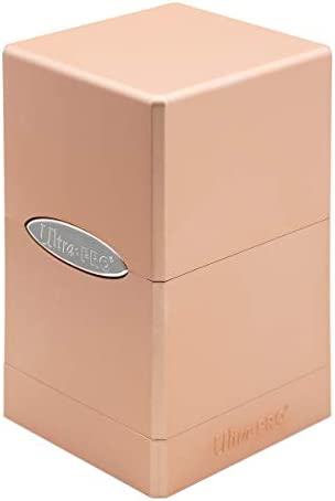 Satin Tower Deck Box: Metallic Rose Gold