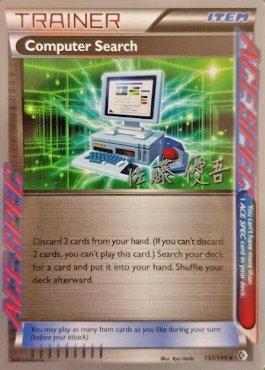 computer search pokemon card Computer Search (137/149) (Ultimate Team Plasma