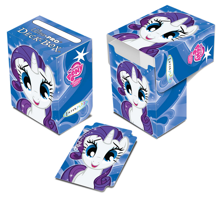 Ultra PRO: Deck Box - Full-View (My Little Pony - Rarity Blue)