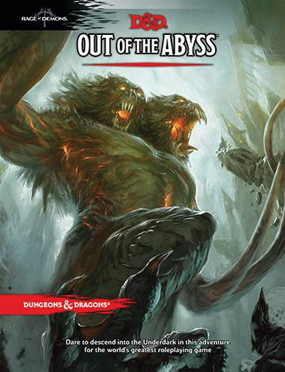 Dungeons & Dragons RPG: Out of the Abyss Hard Cover